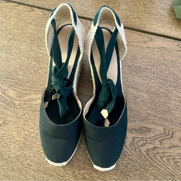 Castaner Black Espadrille Wedges — Barely Worn, Great Condition - Picture 2 of 4